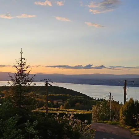 Les Alpages Vue Panoramique Sur Le Leman *