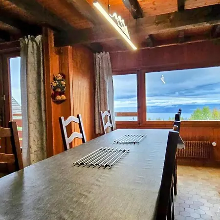 Les Alpages Vue Panoramique Sur Le Leman *